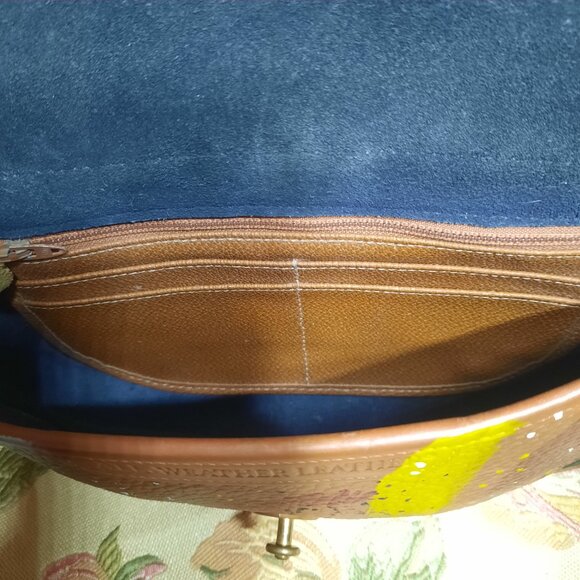 Dipinta Inspired Hand Painted Leather Dooney & Bourke Cavalry Trooper - Picture 13 of 15